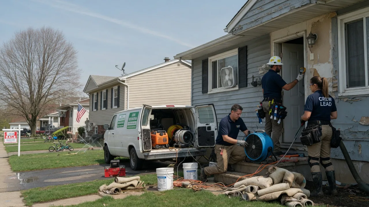 Flood Cleanup in Fortville, IN near me